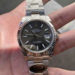 Clean Factory 126334-0013 41mm Grey Datejust Replica w/ 3235 Movement