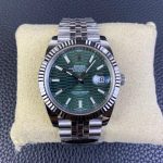 Clean Factory 126334-0030 41mm Green Datejust Replica w/ 3235 Movement