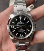 Clean Factory 214270 – 39mm Explorer I Black Dial Replica
