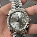 Clean Factory Datejust 126334 Silver Dial 41mm Replica - 904L Steel, 3235 Clone