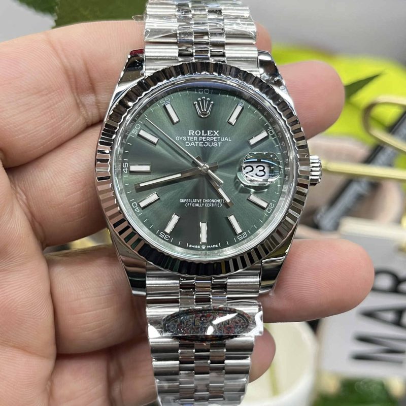 Rolex Datejust 41 126334 Mint Green – 41mm 1:1 Replica