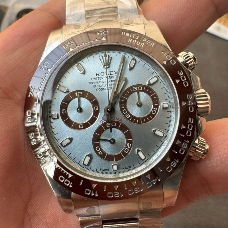 Clean Factory Daytona 116506 Ice Blue Arabic Dial Super Clone