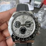 Clean Factory Daytona 116500LN Meteorite Dial Replica (Grey Oysterflex RB Style)