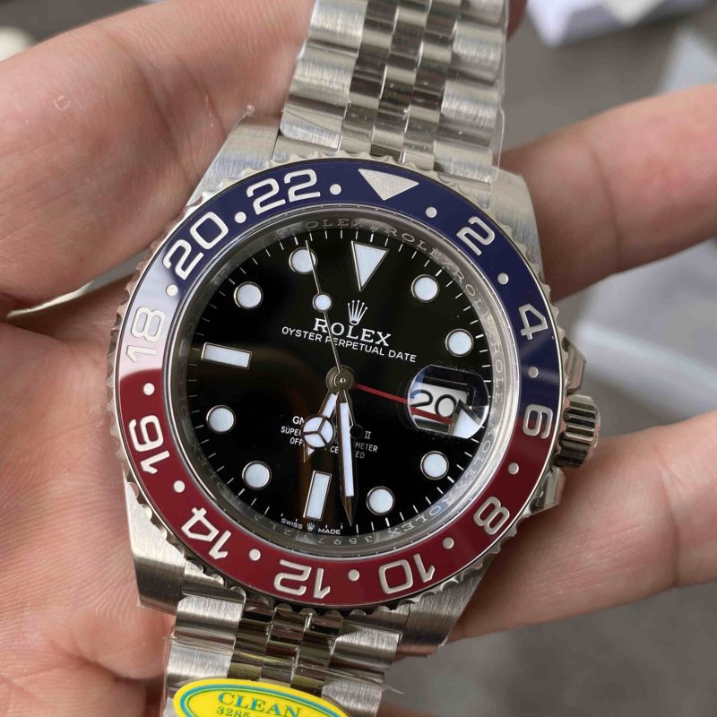 Clean Factory GMT Master II 3285 Super Clone – Dandong 3285, 70hr PR GMT-Master II 3285
