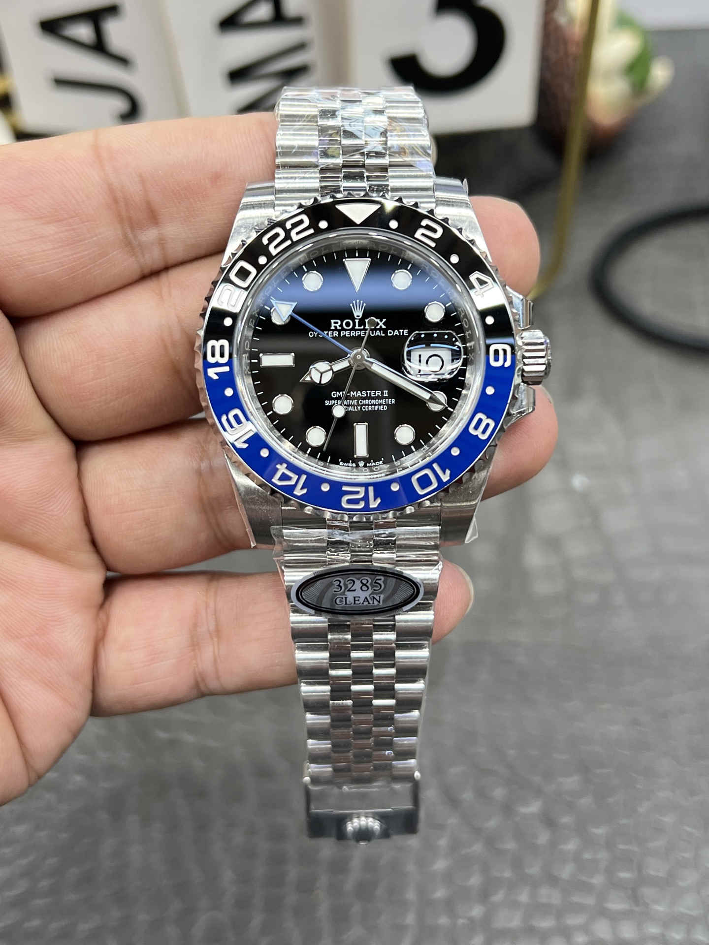 wc_upload_0001-136-1.jpg Clean Factory GMT Master II 126710BLNR Premium Batman Replica GMT-Master II 126710BLNR - Image 1
