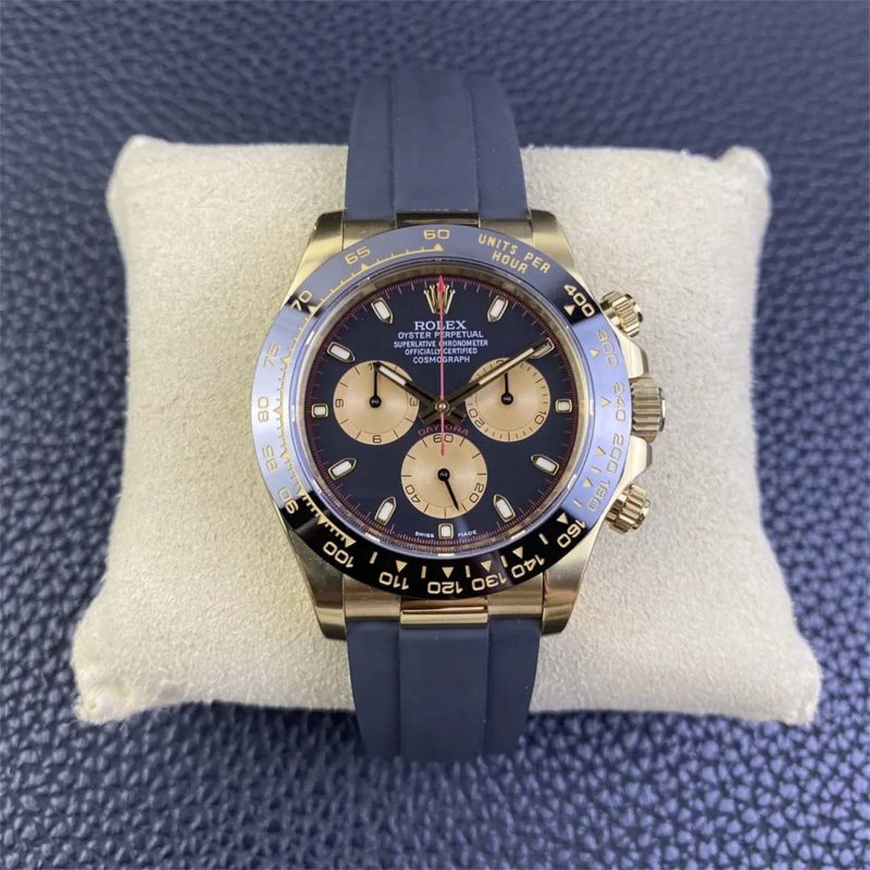 Clean Factory Rolex Daytona 116518LN Replica - John Mayer Gold Dial