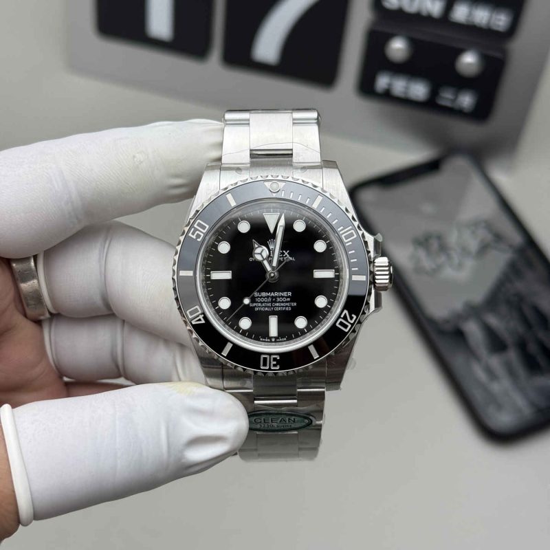 Clean Factory Rolex Submariner 124060 Replica – No Date 40mm with 3230 Movement