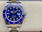 Clean Factory Rolex Submariner 126613LB – 41mm Two-Tone Blue Replica