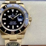 Rolex Submariner 126618LN Full Gold Black Dial 1:1 Replica