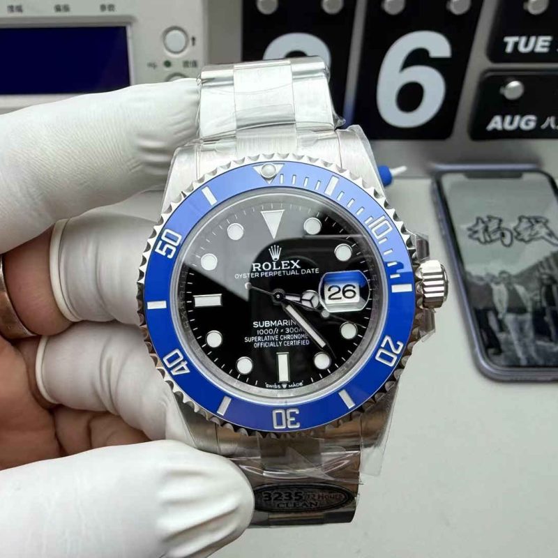 Clean Factory Rolex Submariner 126610LV Blue 3235 – Premium 41mm Replica
