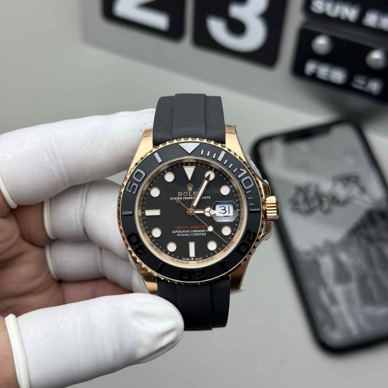 Rolex Yacht-Master 40mm Everose 3235 Automatic 1:1 Replica Watch Yacht-Master 40 Everose