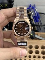 Rolex Day-Date 36 128235 Everose Gold Replica – President Watch 3255 Clone