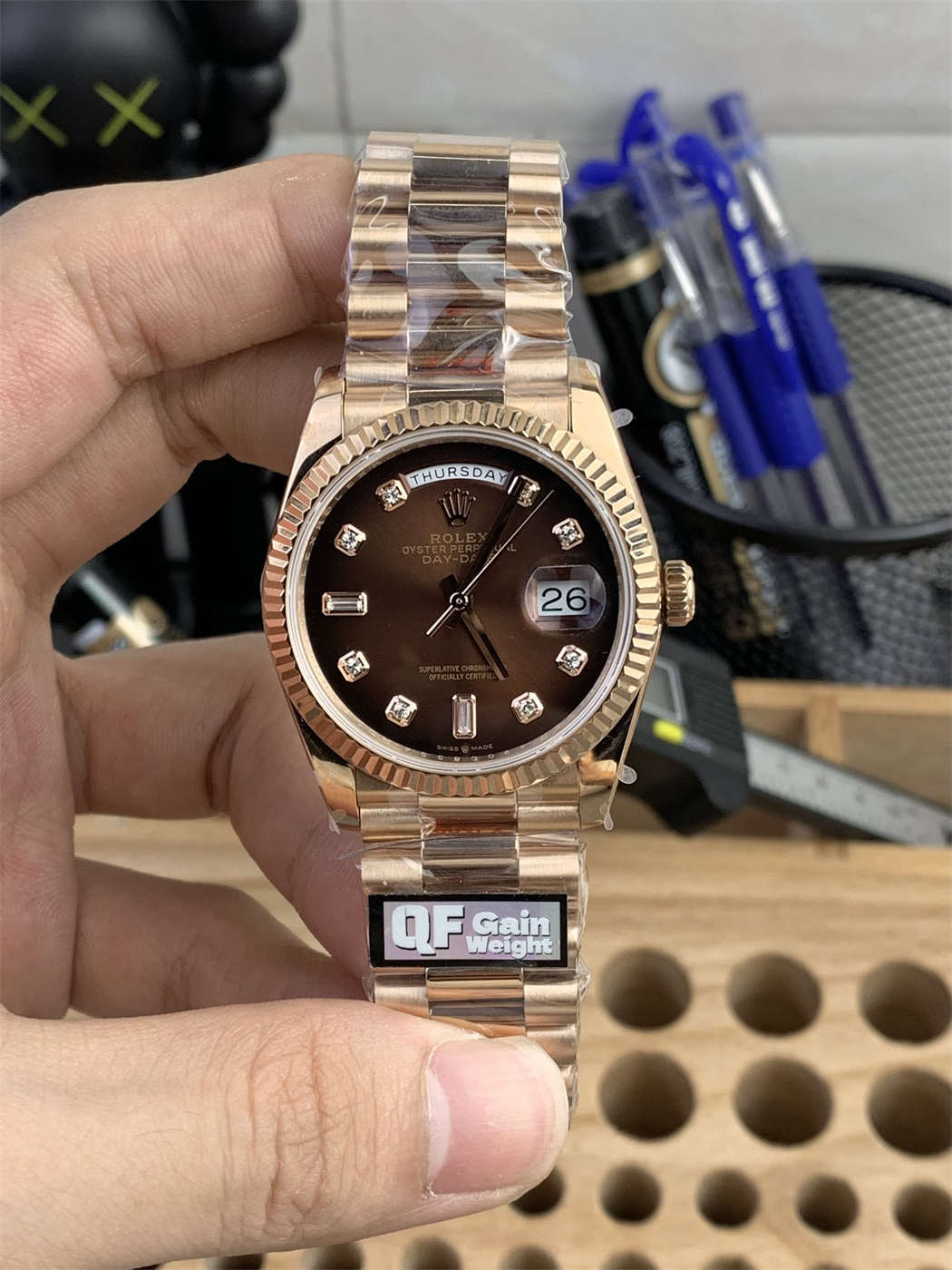 Rolex Day-Date Rose Gold Replica | ROLLEXTER