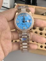 Rolex Day-Date 36 Replica – Everose Gold President Ladies Watch