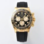 Rolex Daytona 116518LN Black Dial Replica – Clean Factory 18K Gold