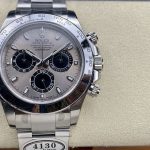 Rolex Daytona 126509 Cement Dial Replica – Clean Factory White Gold Bracelet