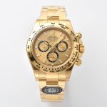 Rolex Daytona 126518LN Champagne Dial Replica – Clean Factory Yellow Gold Chronograph