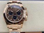 Rolex Daytona 116515LN Chocolate Dial Clean Factory Everose Gold Replica