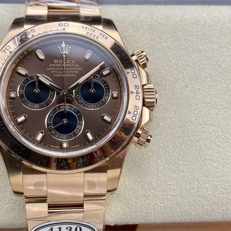 Rolex Daytona 116515LN Chocolate Dial Clean Factory Everose Gold Replica