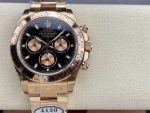 Rolex Daytona 116505 Everose Black Dial – Clean Factory 1:1 Replica
