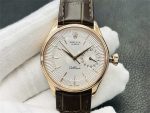 VR Factory Rolex Cellini M50515-0009 Replica – Rose Gold White Dial 39mm