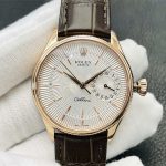 VR Factory Rolex Cellini M50515-0009 Replica – Rose Gold White Dial 39mm