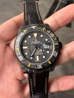 DiW Carbon Yellow Submariner VS3135 - VSF 40mm Forged Carbon