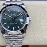 VS Factory Green Datejust 41 m126300-0019 Replica – Mint Green Dial Super Clone