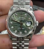 VS Factory Rolex Datejust 36 M126234-0055 Palm Dial Diamond Replica