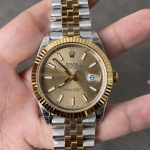 VS Factory Rolex Datejust 41 M126333-0010 Champagne Two Tone Replica