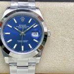 VS Factory Rolex Datejust 41 126300 Blue Dial Replica Watch