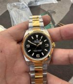 VS Factory Rolex Explorer 36mm Two Tone M124273-0001 Replica