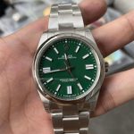 VS Factory Rolex Oyster Perpetual 41 Green Dial 134300-0004 Replica