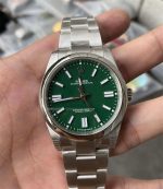 VS Factory Rolex Oyster Perpetual 41 Green Dial 134300-0004 Replica