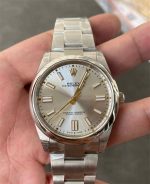 VS Factory Rolex Oyster Perpetual 41 Silver Dial Replica M124300-0001
