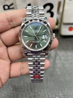 VS Factory Rolex Datejust 41 m126334-0028 Replica – Green Dial V2 Dandong 3235