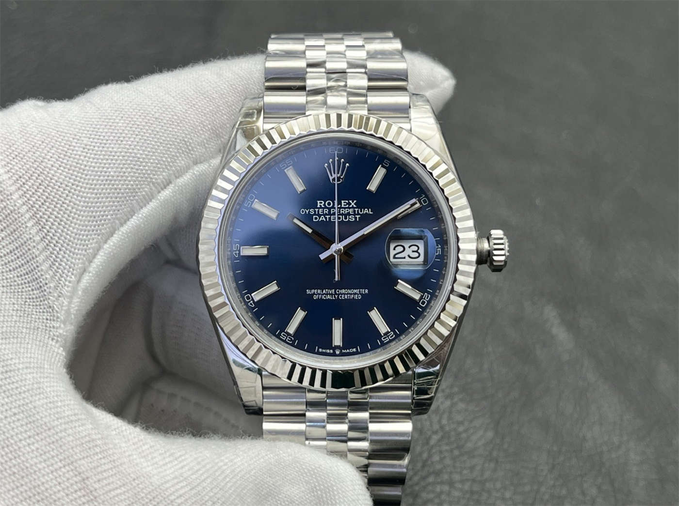 wc_upload_0001-256-1.jpg VS Factory Datejust 41 126334 Blue Dial - VS3235 Super Clone - Image 1