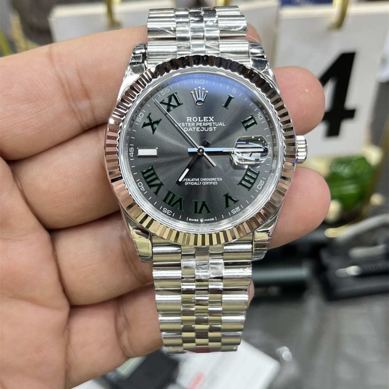 VS Factory Rolex Datejust 41 126334 Wimbledon Slate Dial VS3235 [2026]