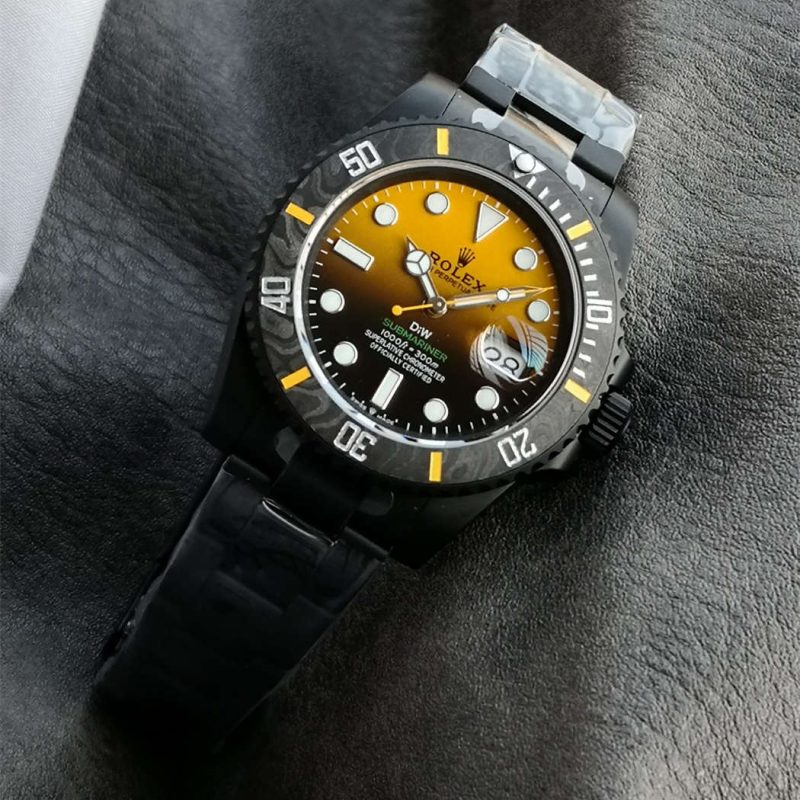 VS Factory Submariner 126610LN VSF DiW DLC Gradient Yellow (VS3135)