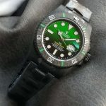 VS Factory Submariner 126610LN Gradient Green DLC Black Steel (VS3135)