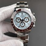 VS Factory Ice Blue Daytona 116506 Replica | Clone 4130 Platinum Look Rolex Daytona 116506