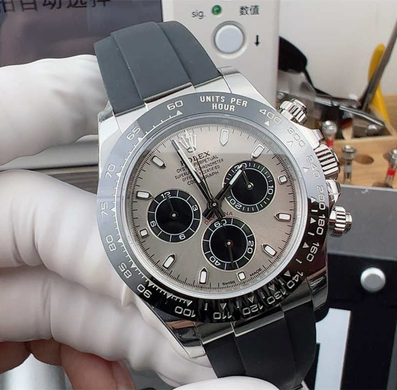 VSF Rolex Daytona Gray Dial Replica 116519LN Clone 4130 116519ln