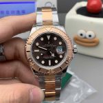 VS Factory Yacht-Master 40 126621 Chocolate Dial Two-Tone Rose Gold (VS3235)