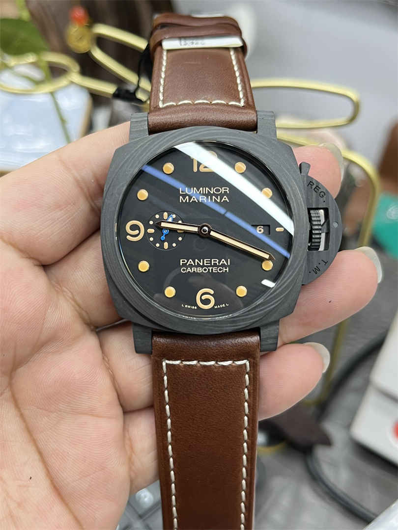 wc_upload_0001-295-1.jpg Panerai PAM00661 Luminor 1950 Carbotech 44mm Automatic Replica - Image 1