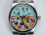 Clean Factory 124300-0008 41mm Oyster Perpetual Celebration Dial Replica