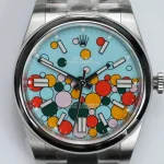 Clean Factory 124300-0008 41mm Oyster Perpetual Celebration Dial Replica