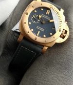 VSF Panerai PAM01074 Bronze Submersible 42mm Blue Dial Replica Watch