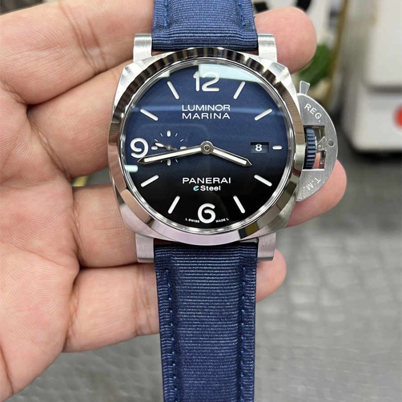 VSF Panerai PAM1157 44mm Luminor Marina Blue Dial Replica P.9010 Clone