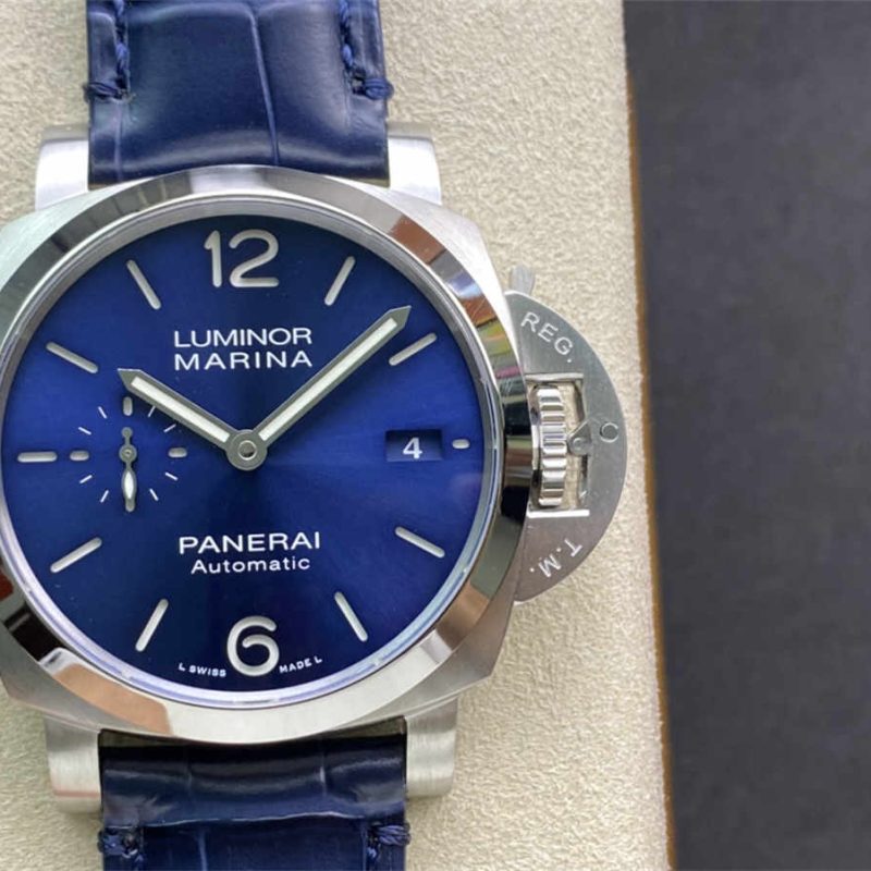 VSF Panerai PAM1393 42mm Luminor Marina Blue Dial Replica P9010 Clone