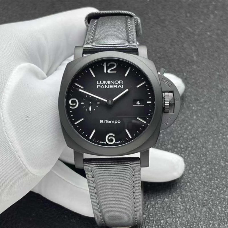 VSF Panerai PAM1467 44mm Luminor BiTempo Titanium DLC NY Limited Replica